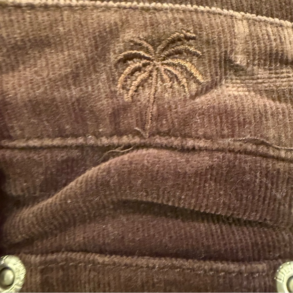 Lilly Pulitzer Women’s Chocoalte Brown Corduroy Bootcut Pants sz 10 - Picture 5 of 9